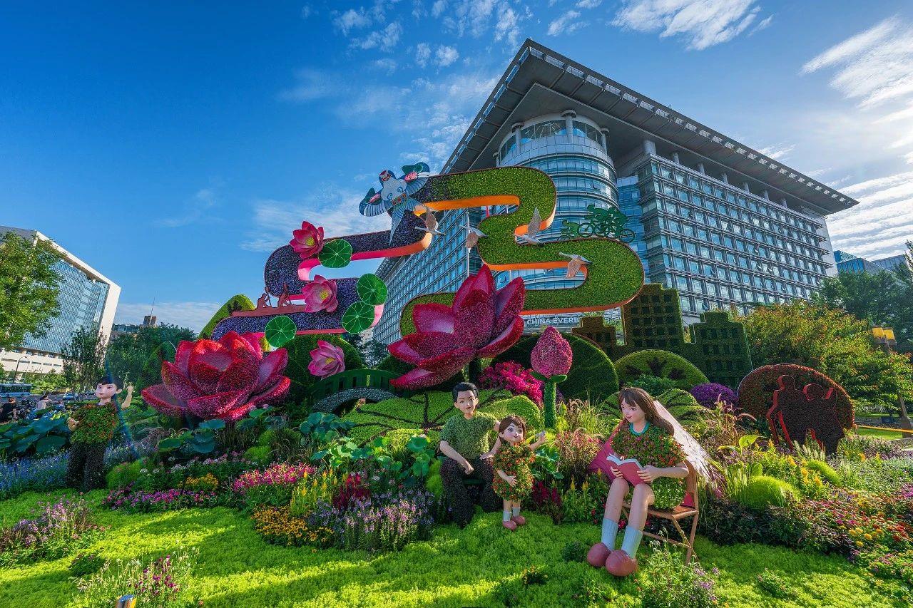 每一座花壇，都是中國！