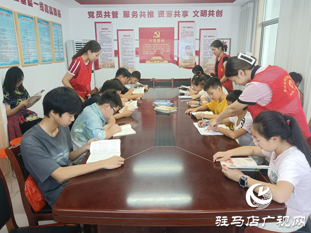 駐馬店經(jīng)濟(jì)開發(fā)區(qū)界牌社區(qū)開展暑期大學(xué)生實踐服務(wù)活動