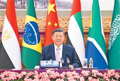 習(xí)近平出席金磚國(guó)家領(lǐng)導(dǎo)人線上峰會(huì)并發(fā)表重要講話